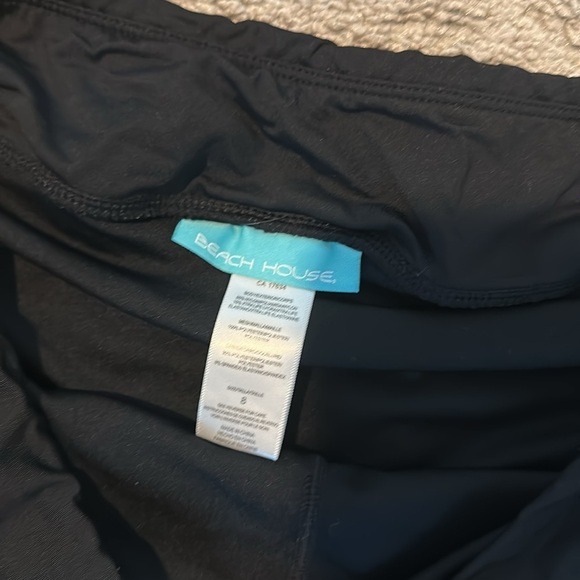 Beach House Black Swim Skirt - Picture 3 of 6